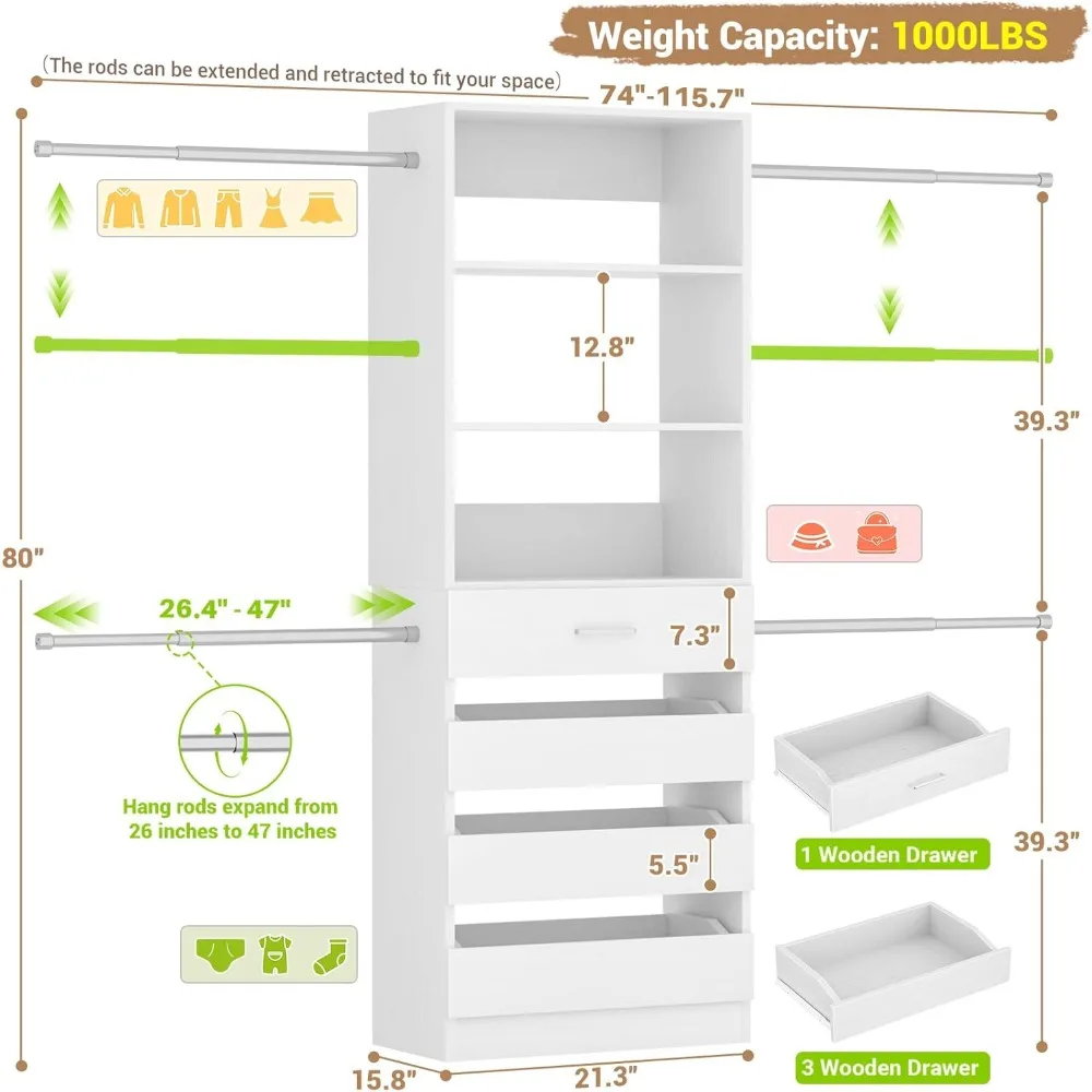 Thumbnail 3 - #17 Latest Modular Closet Systems Offers