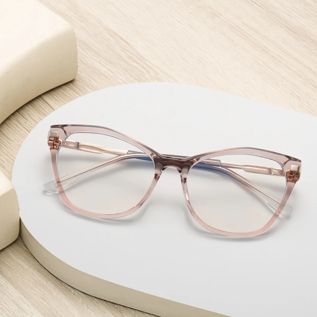 نظارات عمل بسيطة، نظارات طبية مربعة كبيرة خفيفة للغاية، نظارات طبية متعددة البؤر مخصصة