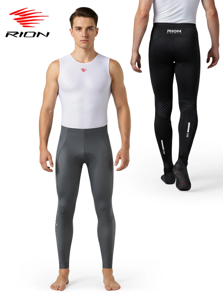 AliExpress RION Men Cycling Pants Mountain Bike Pro MTB Tights Bicycle Clothes Long Trousers Male Long Distance Italian Dolomiti Pad 8H