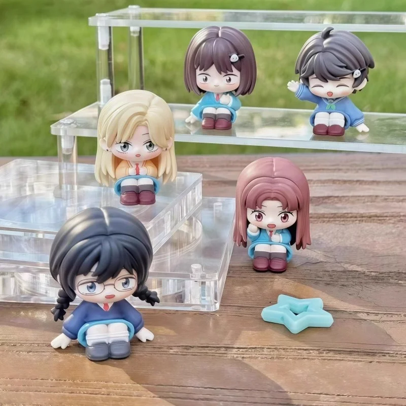 

Hot Vibrant Youth Series Blind Box - Cute Cartoon Girl Figures Collection For Desk Decor Kawaii Room Ornament Kids Birthday Gift