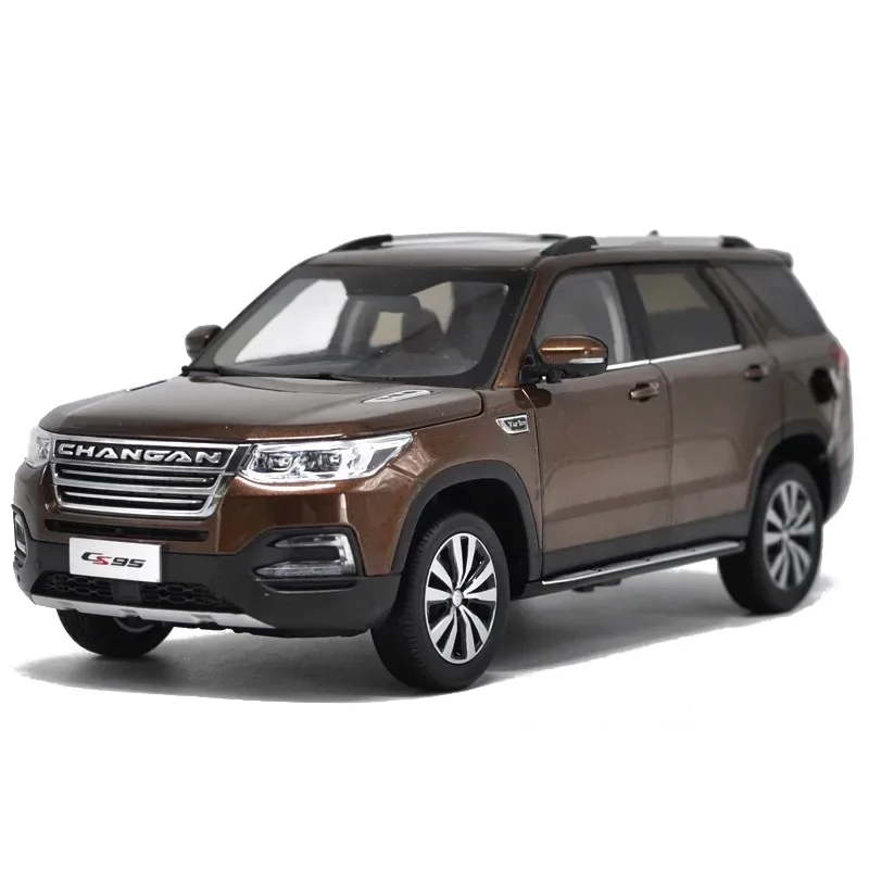 CCAG CS95 تشانغآن سبيكة سيارة نموذج منضدية الديكور هدية جمع عرض نموذج صغير بني رمادي 2017 1:18 #2