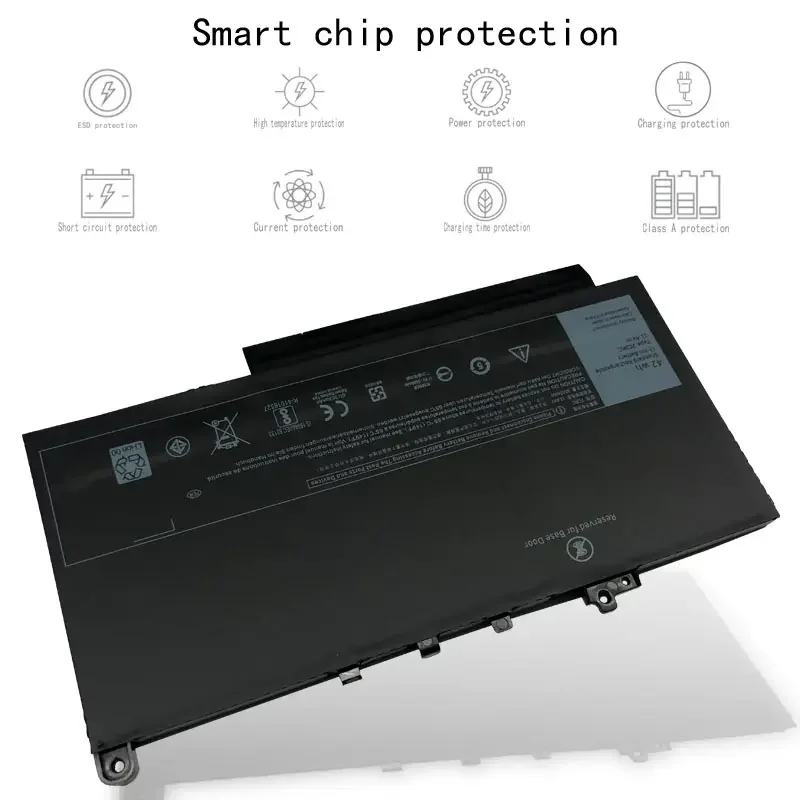 7CJRC Laptop Battery E7470 Series 12 E7270 Battery Original Circuit Board FOR Dell Latitude E7470 E7270 21X15 v6vmn 11.4V 42Wh