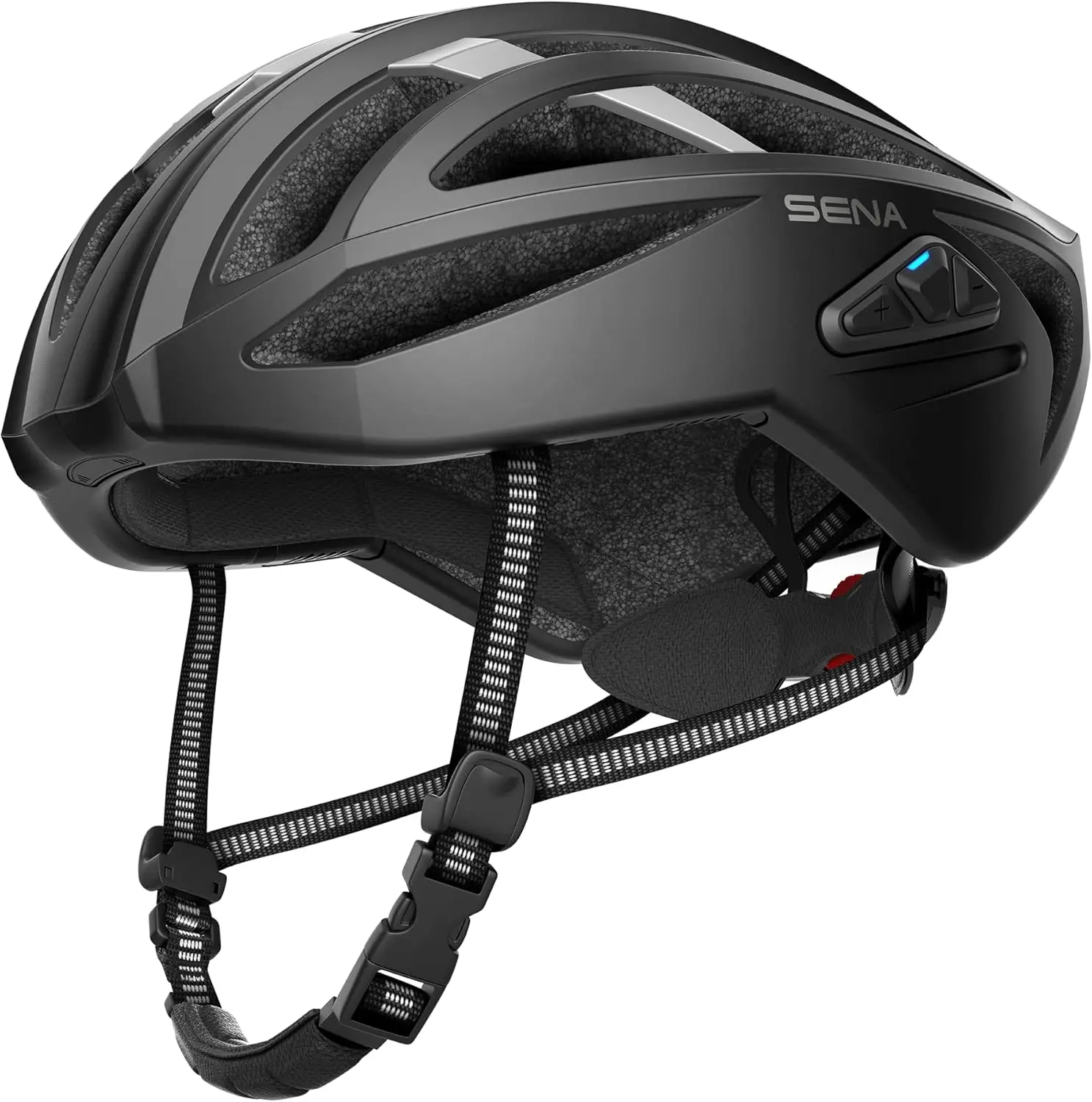 

Smart Bluetooth & Mesh Intercom Cycling Helmet with Alexa Built-in for Road Biking