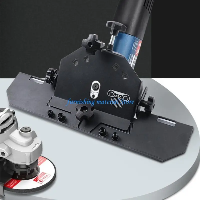 

Y5GD 45 Degree Angles Cutting Helper Practical Tile Ceramic Chamferer Belt Grinder