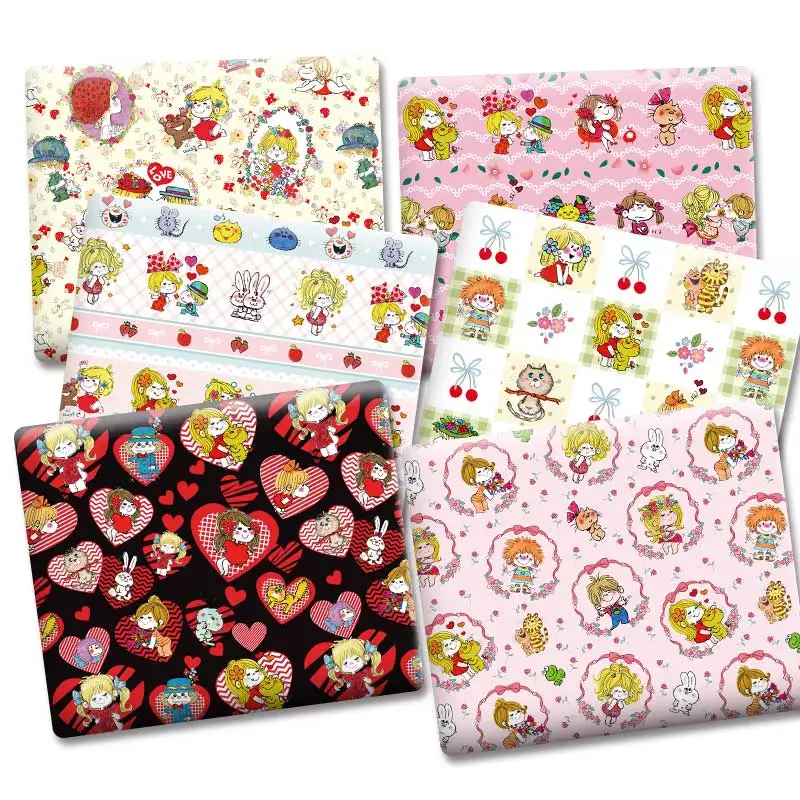 �y�Z�[�����z�q���̂��߂̎���̖���v�����g���n,DIY�p�b�`���[�N�L���e�B���O���n,�x�r�[�h���X,�z�[���V�[�g,140cm