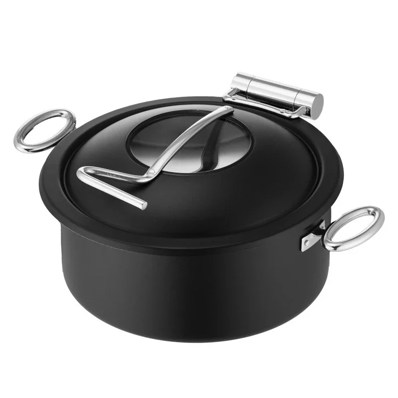 Color Stainless Steel Buffet Insulation Pot Meal Stove Buffy Hydraulic