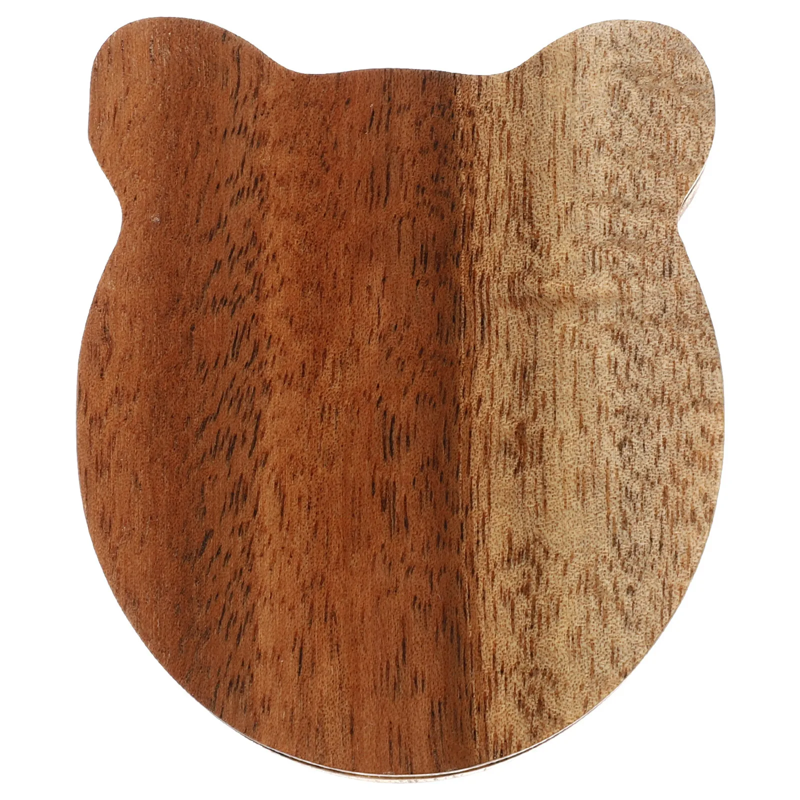 

Wooden Guitar Creative Polished Natural Grain Carry Storage Organizer Guitar Pick Case Holder Portable