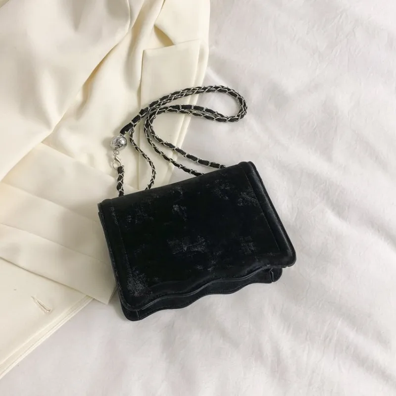 

Solid Color Basic Leather Hand Bag Trendy Paris Vintage Classic Tote Bag Casual Crossbody Messenger Bag Practical Ladies Daily