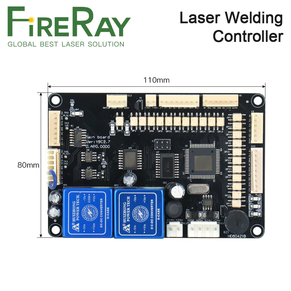 Controlador de soldadura láser FireRay y placa IGBT 200W-600W 380V para máquina de soldadura láser de fibra