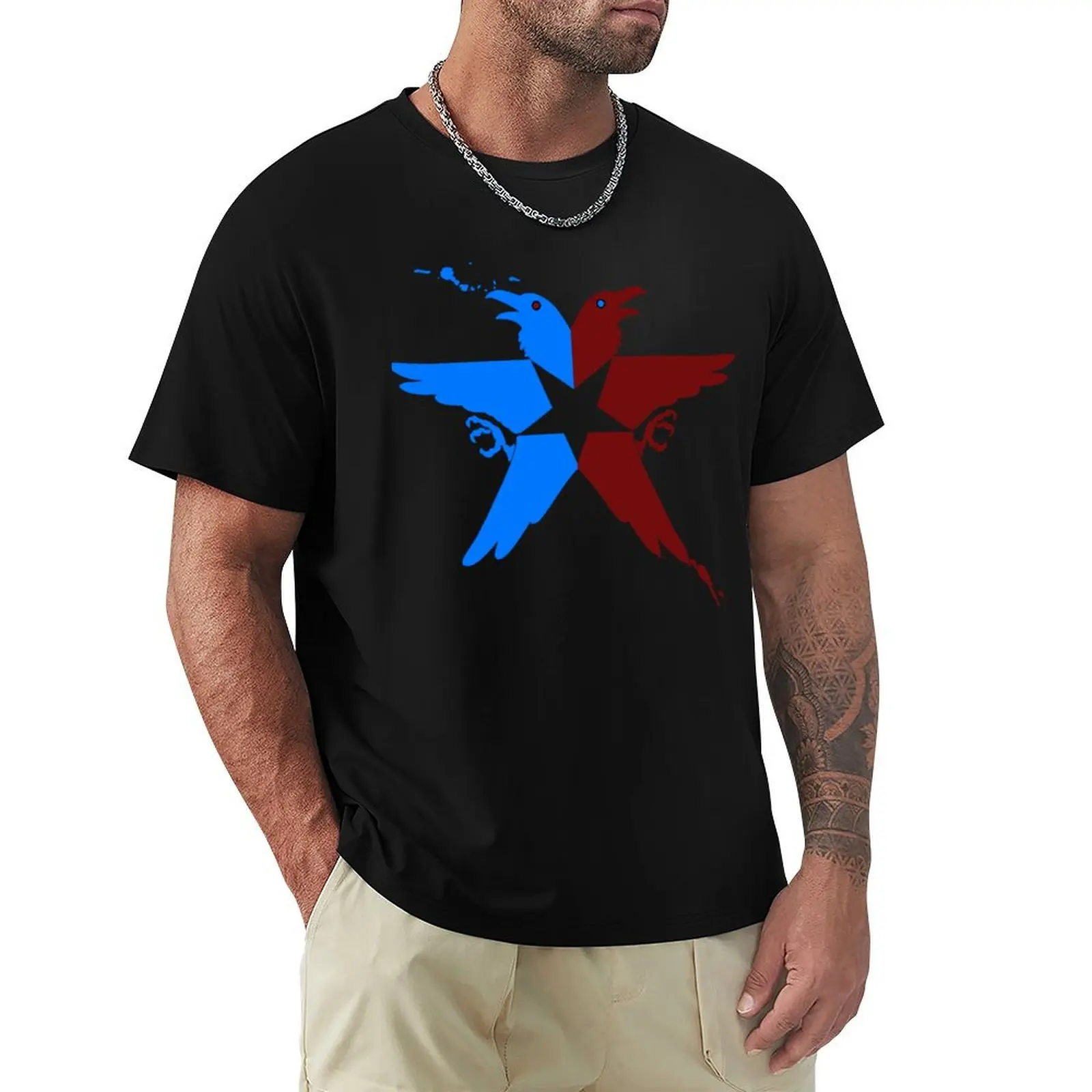 Camiseta con logotipo de Infamous Second Son, camiseta informal de corte holgado para el trabajo
