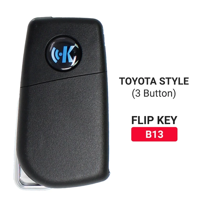 5Pcs/Lot B13 B-Series 3 Button Universal KD Remote Car Key For KD900 KD900+ URG200 KD-X2 Mini KD For Toyota Type