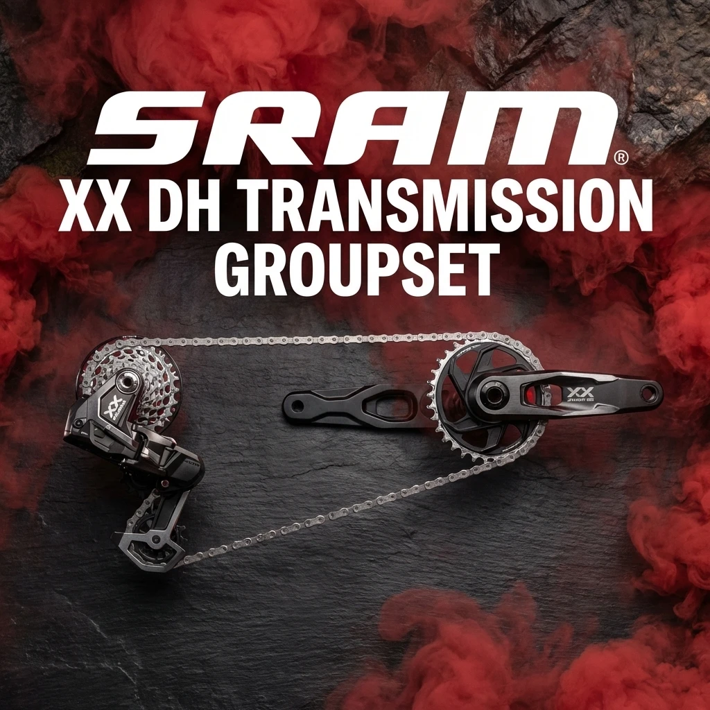 Групсет SRAM XX DH 7-скоростной AXS |   Полная монтажная и картографическая система Full Mount & Cassette Mapping |   Бесперебойная передача энергии |   Для даунхилла и электровелосипедов (E-MTB)