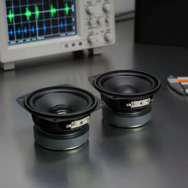 3 Inch Full Range Speaker 4  10W Single Magnet Stable Performance for Student Electronic DIY Projects