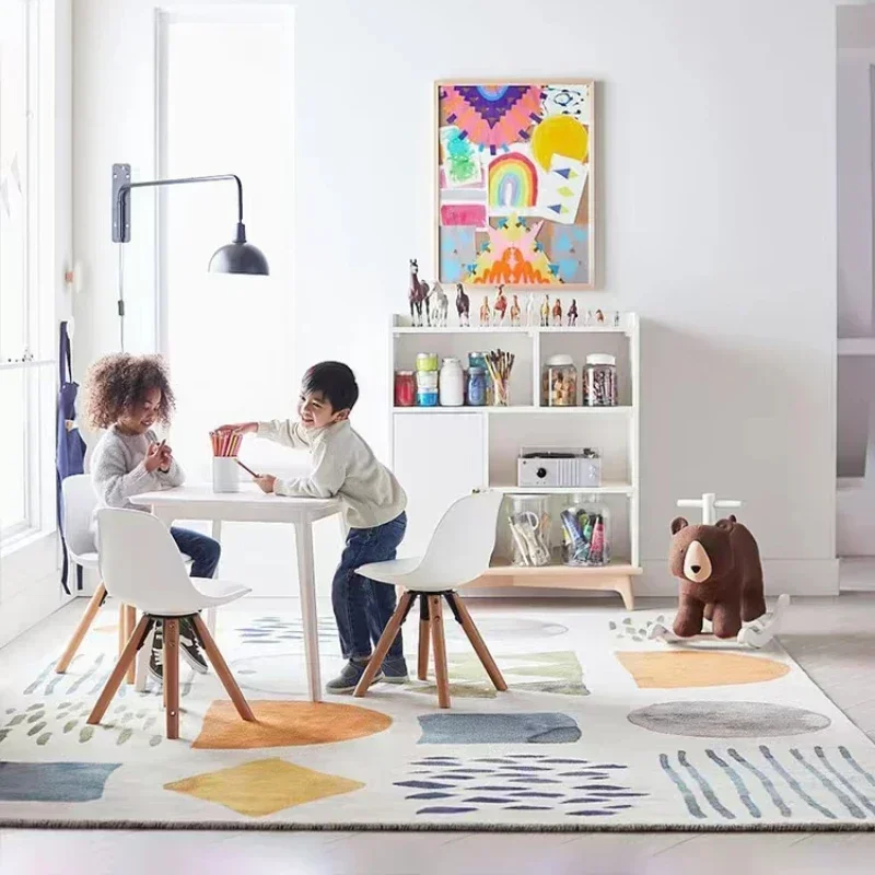 Alfombra Interior de lujo para casa, alfombra para juegos para niños, alfombra para el hogar, lectura, dormitorio de dibujos animados, accesorios de otoño, muebles para el hogar