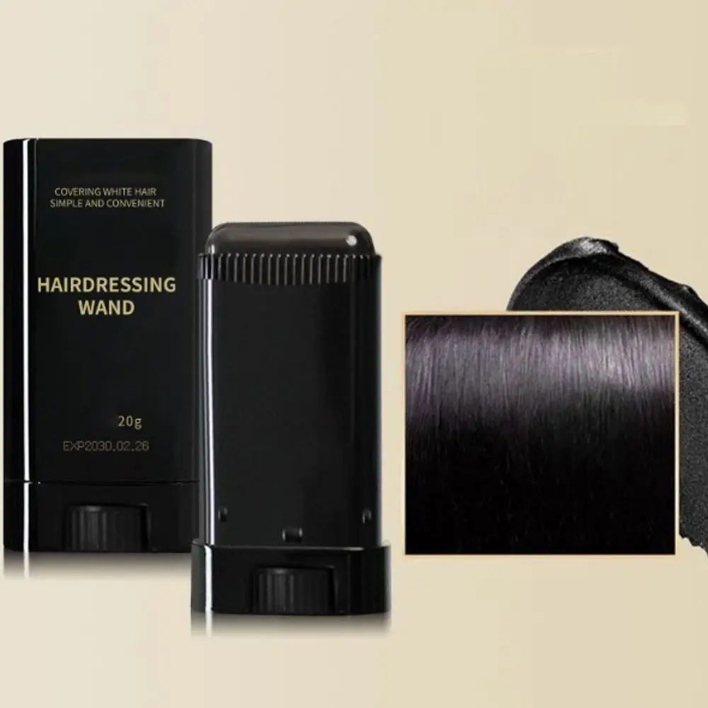 New Waterproof Comb Hair Dye Black Color Easy to Use Hair Colouring Cream Sweat-proof 2 in 1 Instant Dye for Gray Hair Coverage