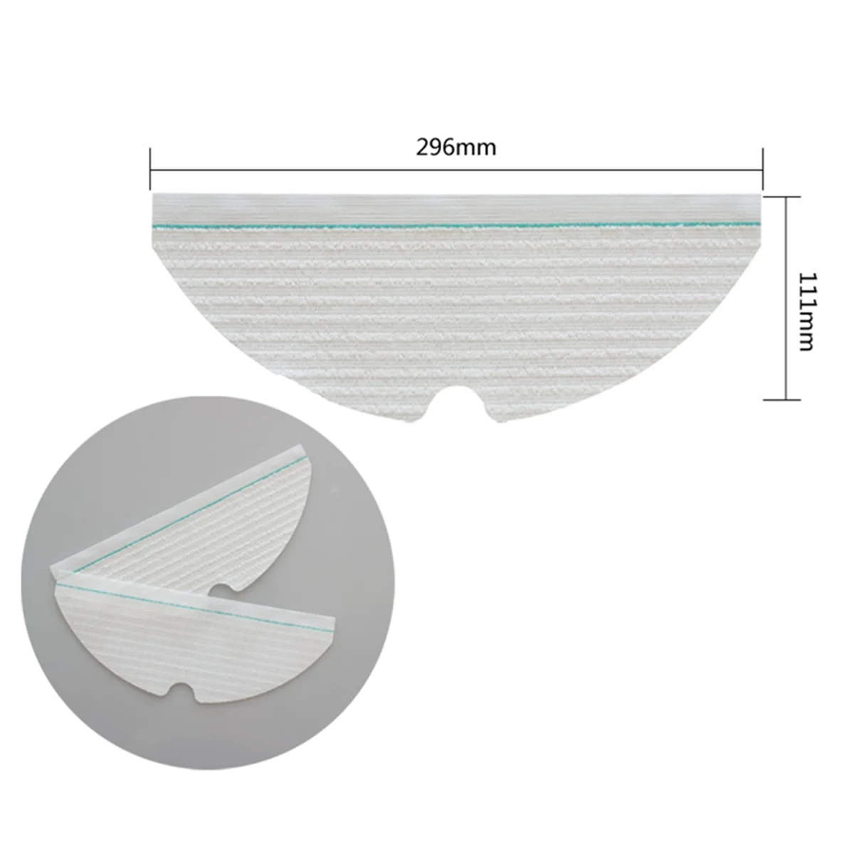 Sostituzione del panno per mocio usa e getta da 30 pezzi per aspirapolvere Roborock S5Max S6Max V Roborock S50 S5MAX S6 S5