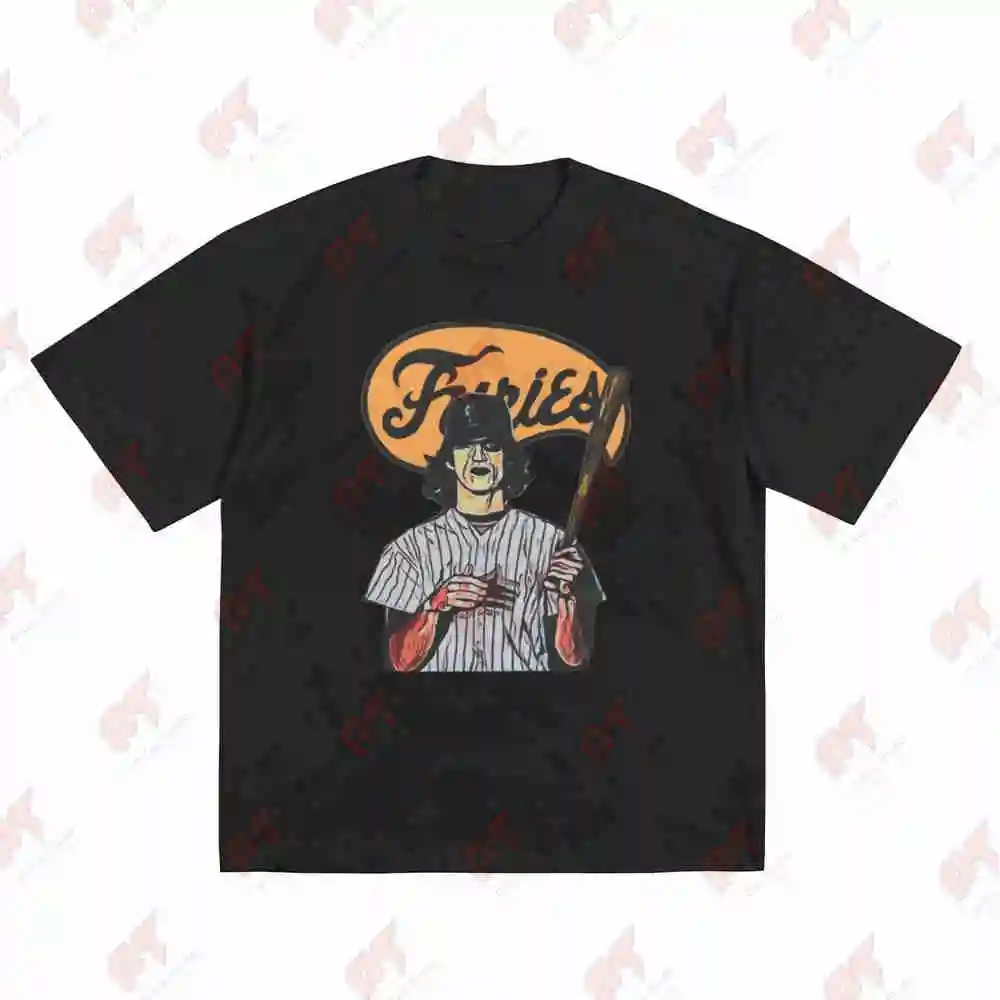 Baseball Furies Short Sleeve Tee 100% Cotton T-Shirt