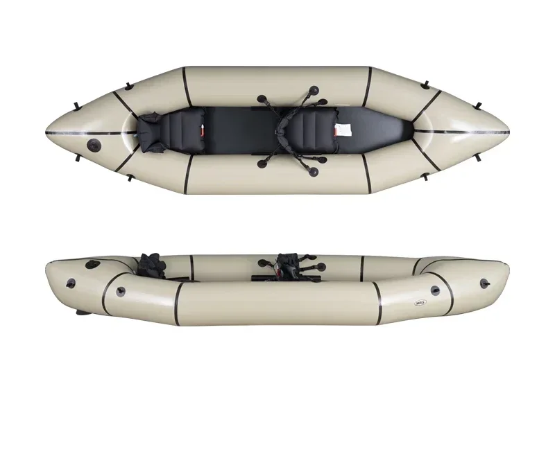 Canoe accessories big barracuda single adventure backpack fishing boat portable ultra-light inflatable rubber boat. Hot sales