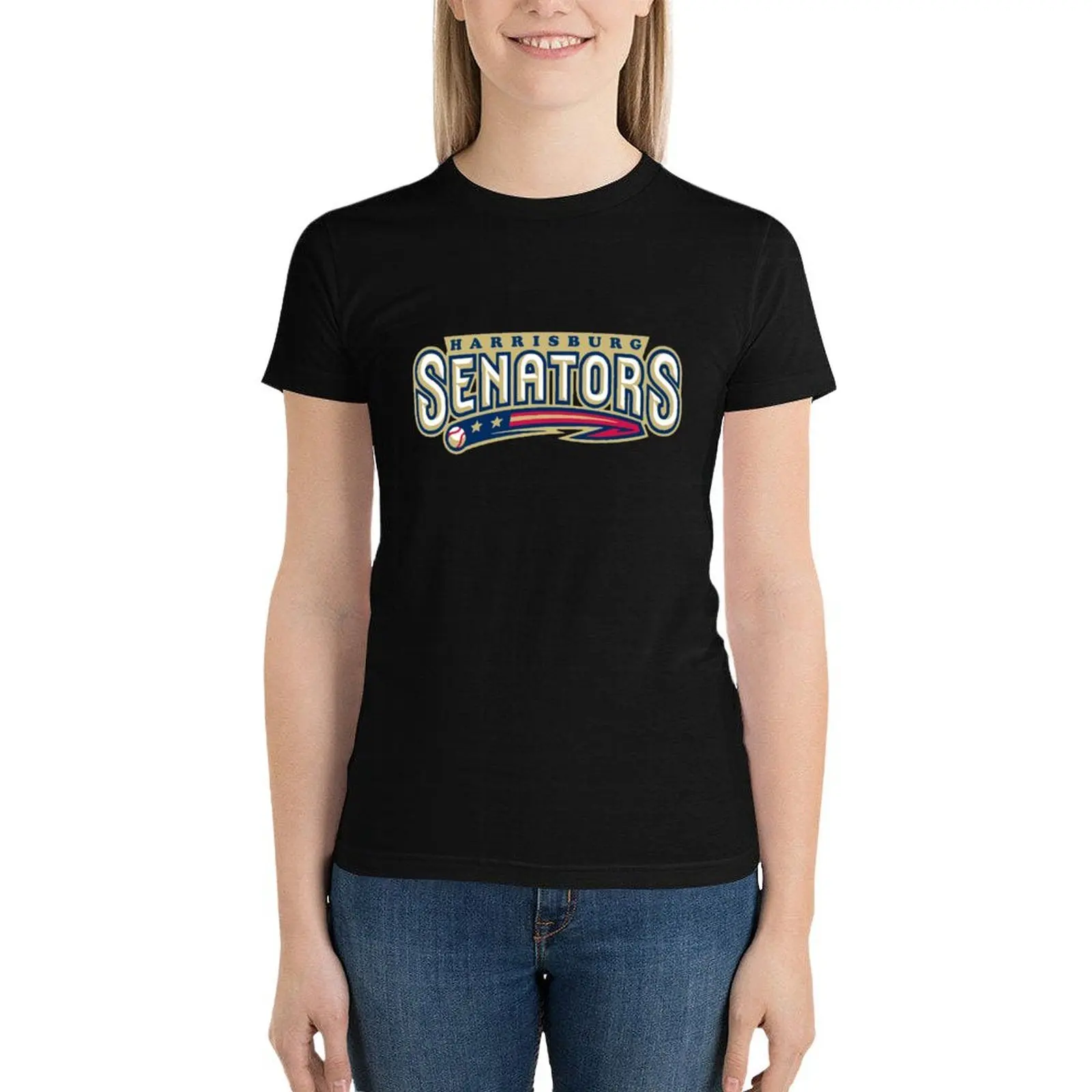 

Harrisburg Senators T-Shirt lady clothes anime clothes Woman clothes