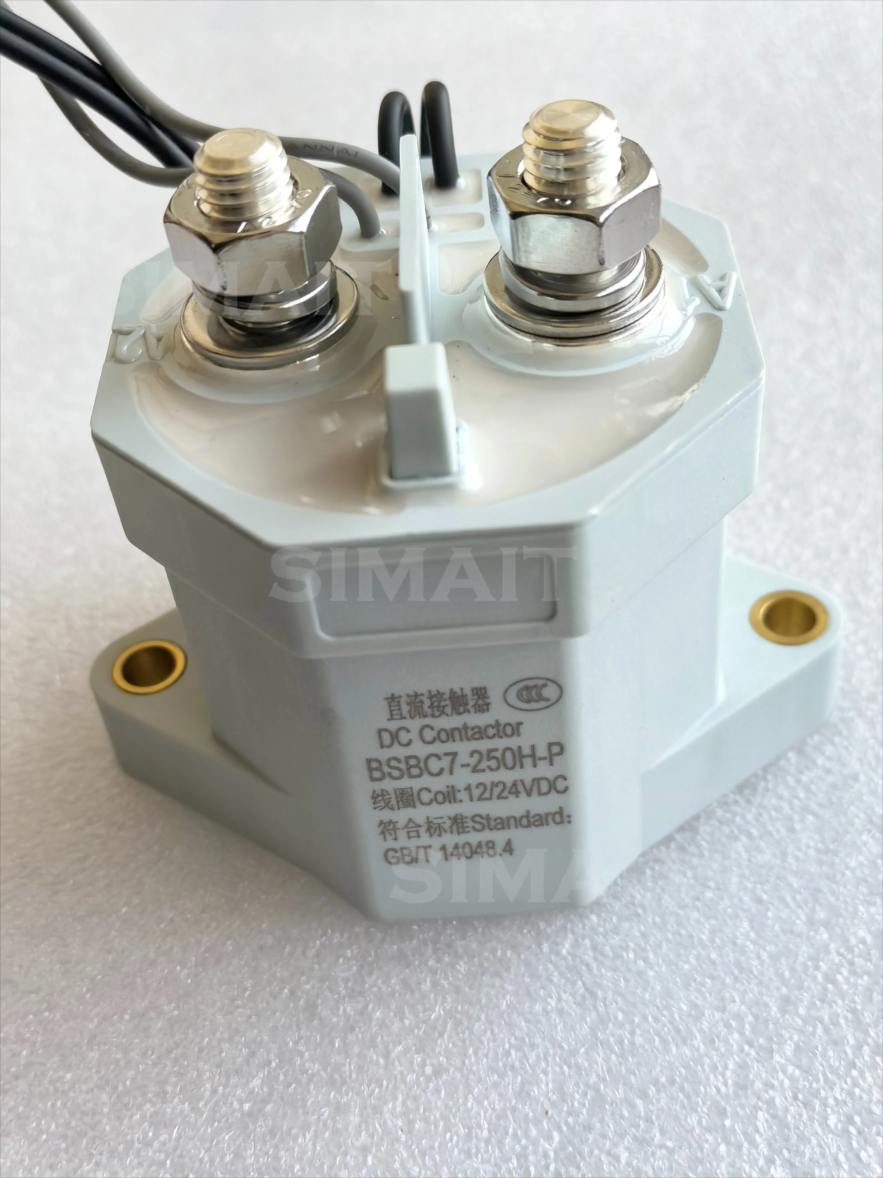 BSBC7-300 DC Contactor 300A 12-1000V, Coil 12/24/48/72V, for EV/BESS/Solar