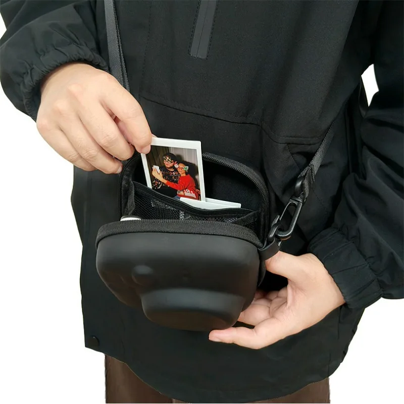 Hard Case for Instax mini7+/8/9/11/12/40 Camera Storage Protective Carrying Bag with Shoulder Strap