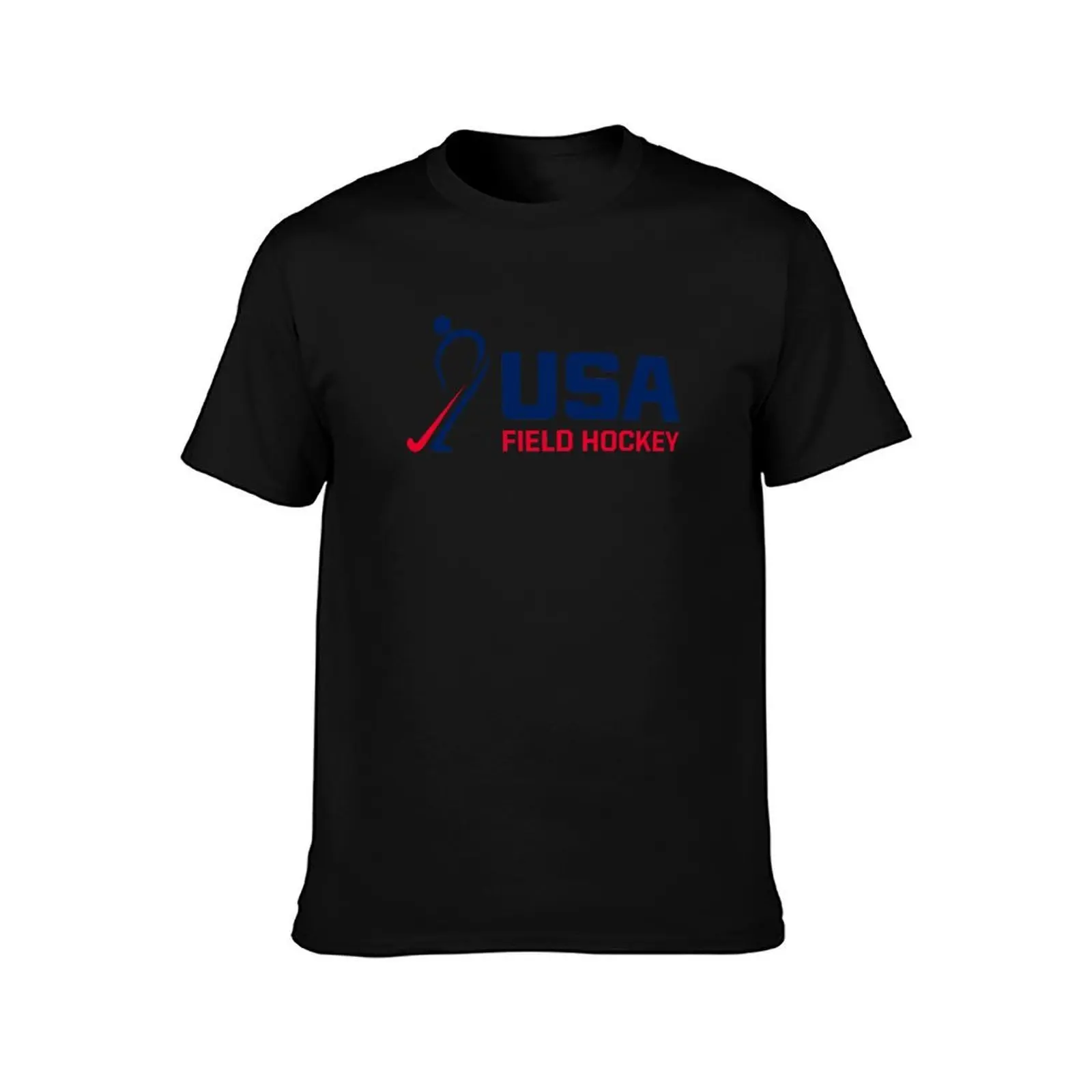 USA Field Hockey T-Shirt Fashion Casual Short Sleeve T-Shirt