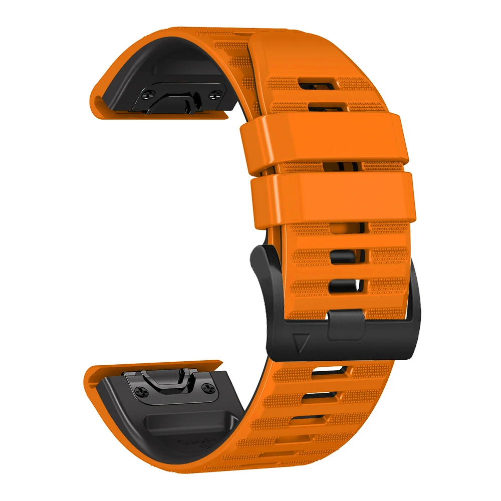 Bracelet De Montre En Silicone 22mm 26mm Compatible Garmin Fenix 7X 7 6 6X Pro 5 5X Plus Epix Gen 2