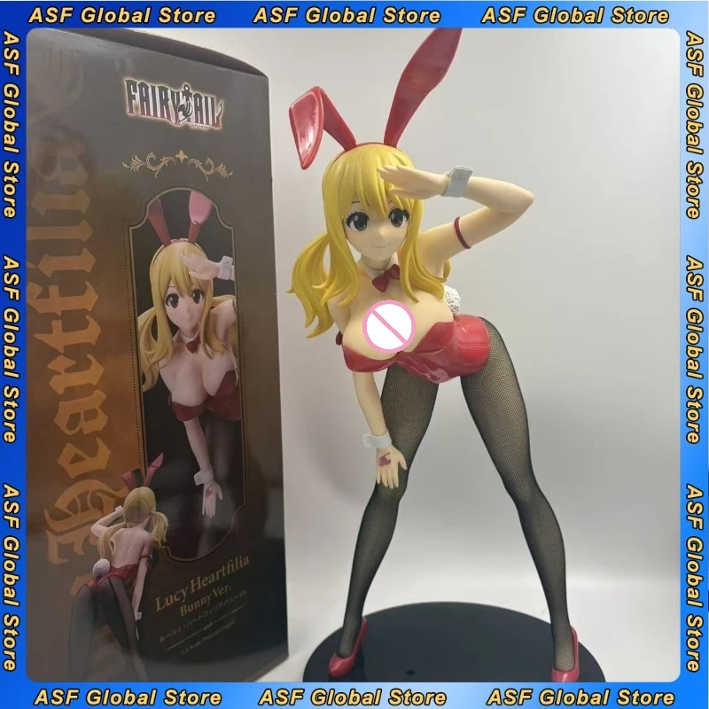 

38cm Lucy Heartfilia Anime Figure Pvc Model Desktop Decoration Statue Peripherals Ornaments Birthday Gifts Toys Kids
