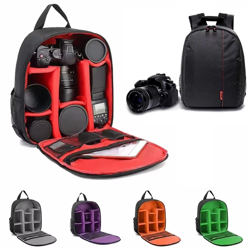 Camera Backpack Digital Len Outdoor Photography Camera Backpack Lightweight Waterproof Large Capacity For Canon Sony DSLR Bag