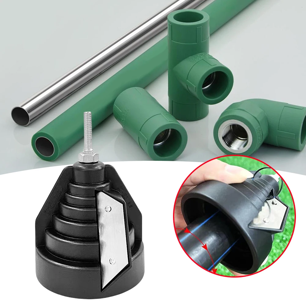 20-63mm Inner-Outer Tube Deburring Reamer Reusable Precise Cutting Device PVC Deburring Machine for Smooth Bevels  Fit