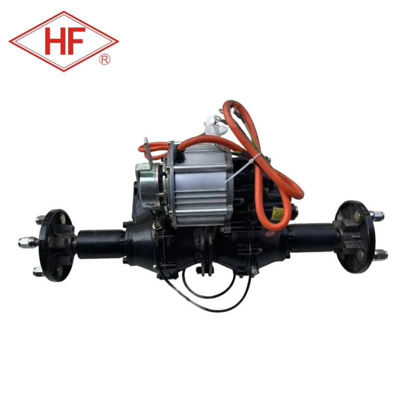 Factory Custom Golf Cart Unbemanntes Elektrofahrzeug 48V 72V 500W 1000W Dual Electric Differential Motor Drive Axle Hinterachsen