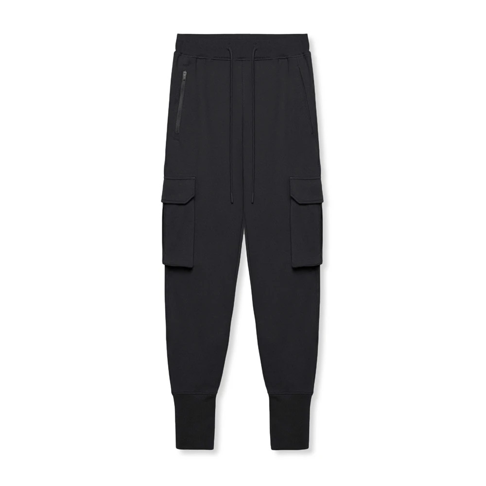 Pantalon cargo en coton pour homme, grandes poches, respirant, jogging de gym, décontracté, sport, entraînement, pantalon de survêtement d'entraînement, fjadt