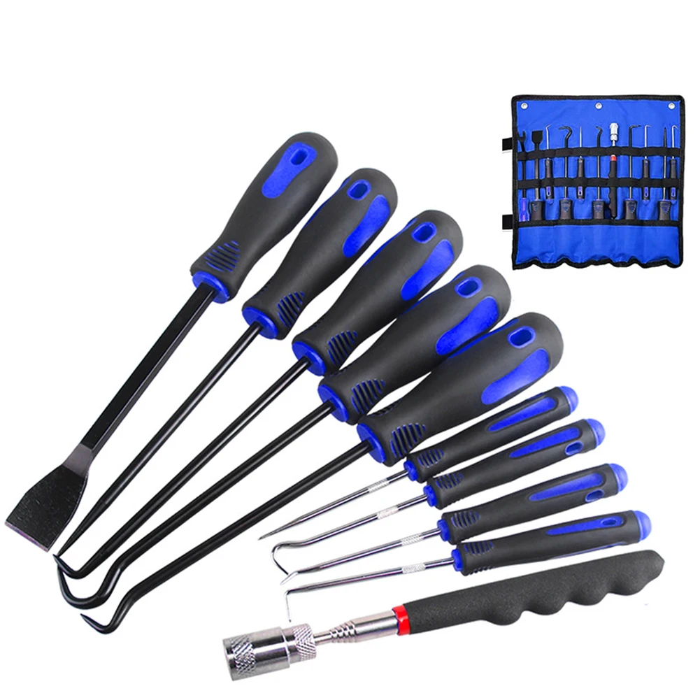 8-piece Hook And Pick Tool, Pick Tool Set For Car Auto Oil Seal/O-Ring Seal Gasket Pick Hooks Puller Remover