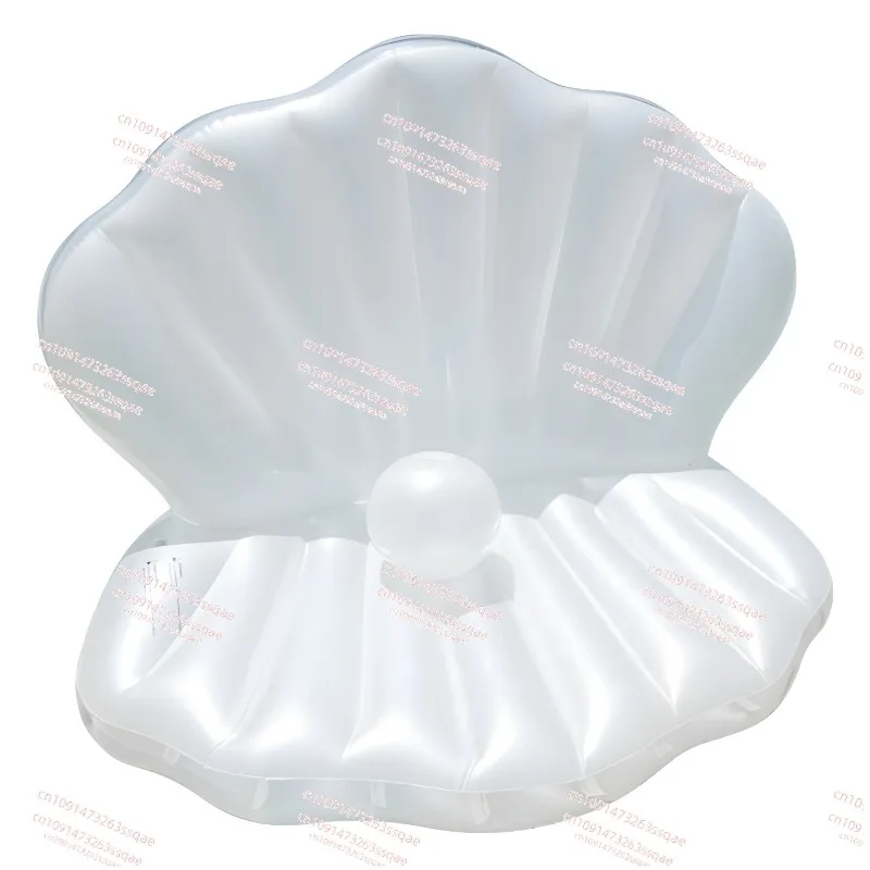 

Shell floating row adult pearl sofa scallop mount mermaid water floating bed Internet celebrity photo props