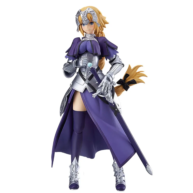 Gsc original figma grand order régua/jeanne d'arc anime figuras de ação brinquedos para meninos presente natal modelo colecionável ornamentos