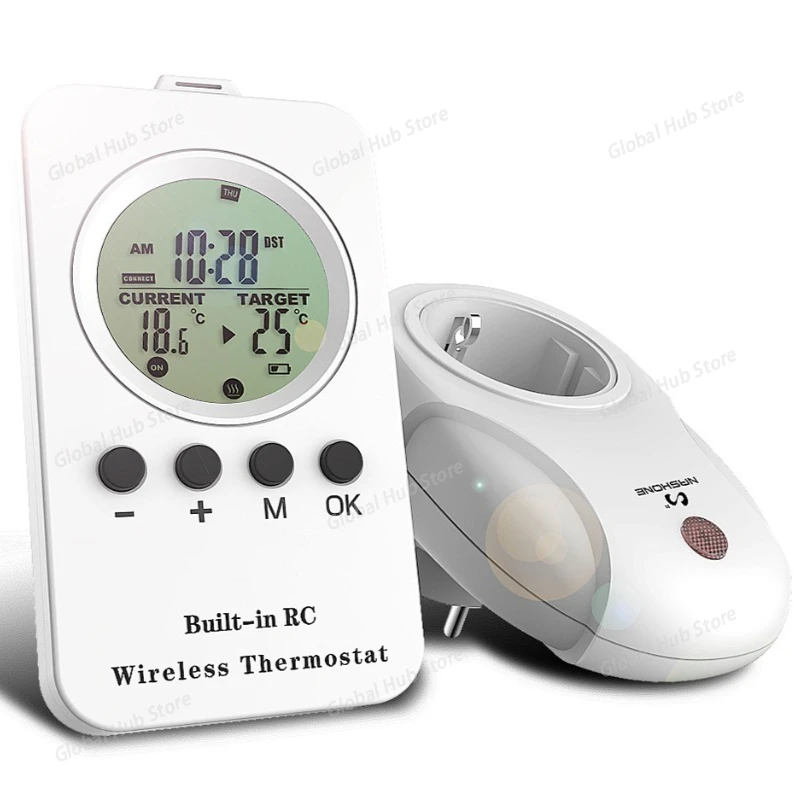 

The Source of The Household Wireless Temperature Control Socket Timer Thermostat Temperature Regulator, Smart Socket