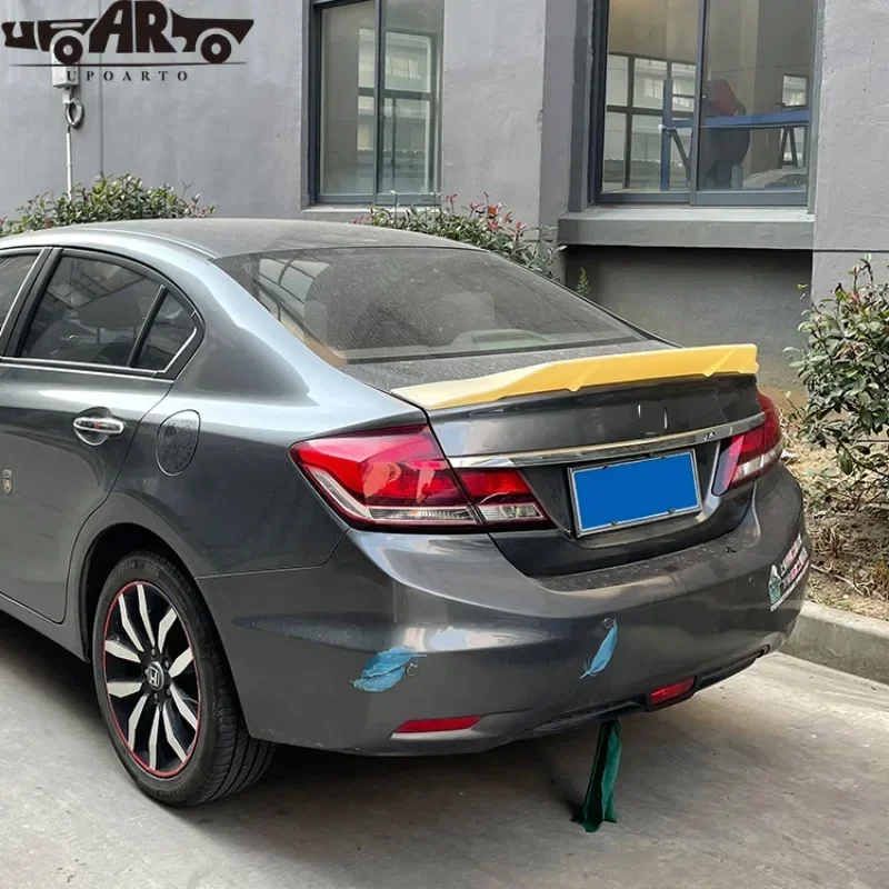 Car Spoilers Online Shopping ABS R Style Rear Boot Wing Spoiler For Honda Civic 9.5th Gen 2014 2015