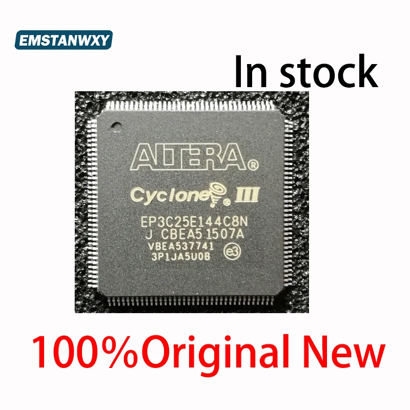 (1piece)100% New EP3C25E144C8N QFP-144 Chipset FPGA - Field Programmable Gate Array