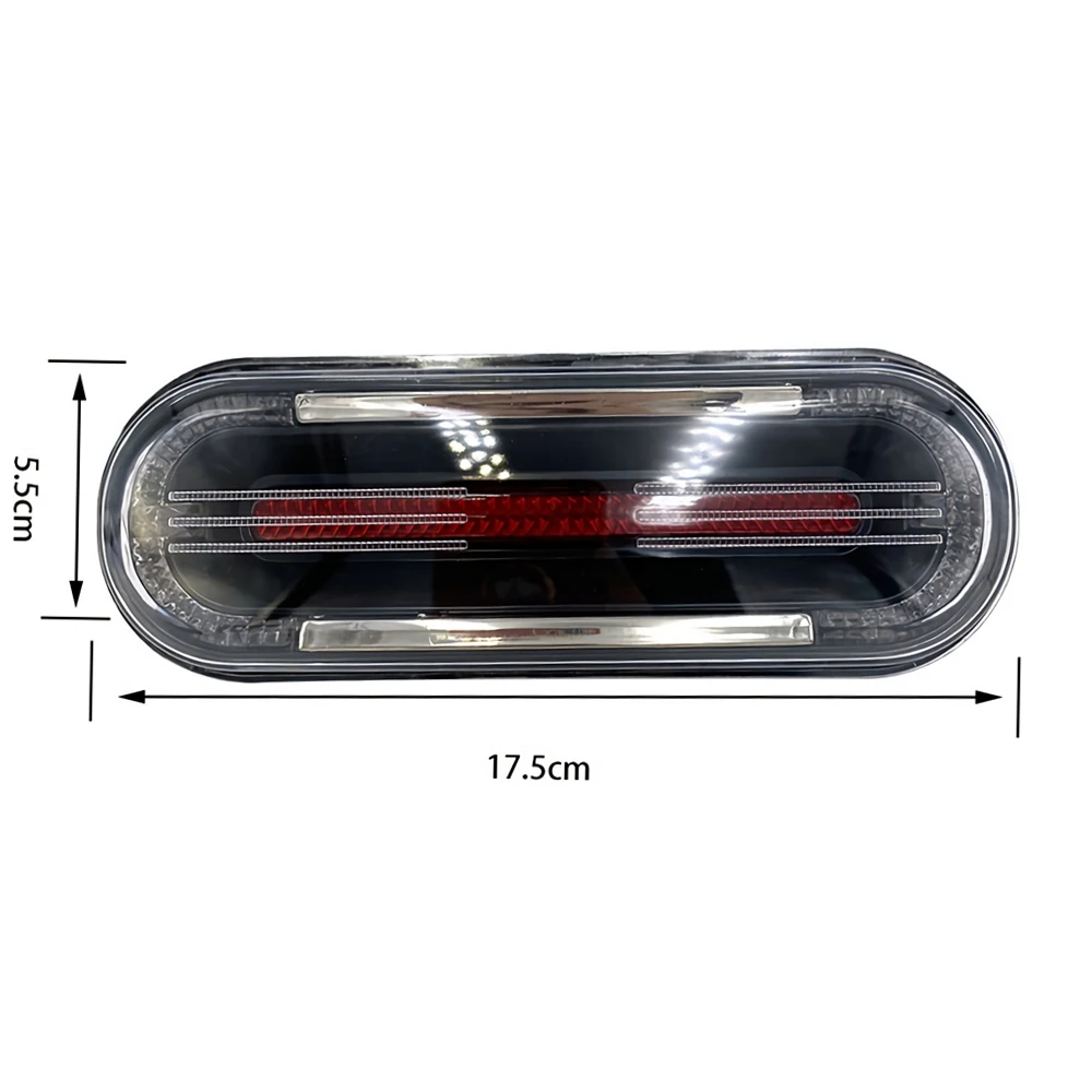 1Pc 12V Brake Light For Motorcycle Rear Lights LED Stop Turn Signal ATV Motor Motorbike Tail Lights