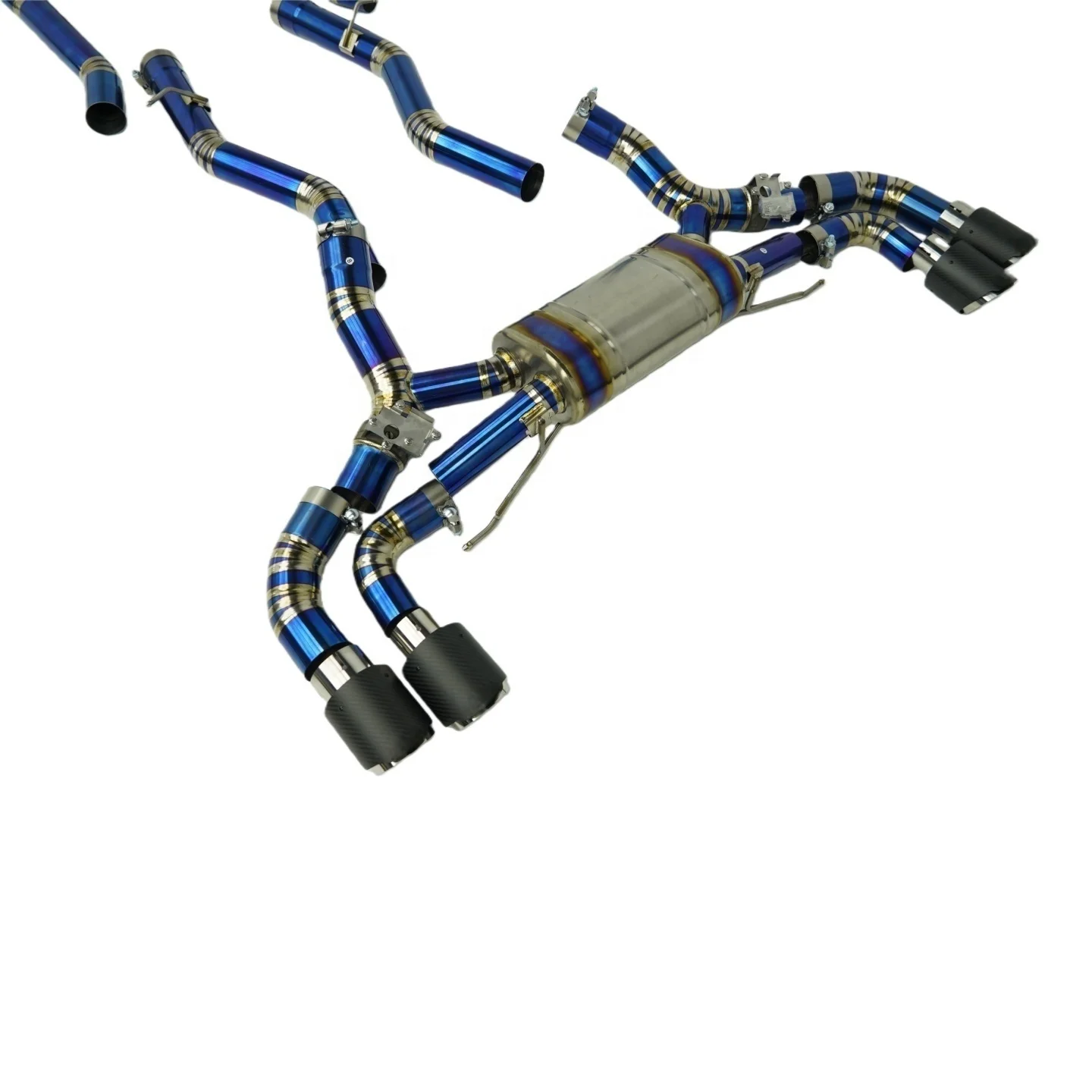 For DEX Performance Exhaust System for F90 M5 4.4L Turbo Full Exhaust Catback Valvetronic Exhaust Downpipe Titanium Alloy