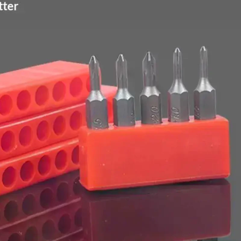NUEVO Soporte de plástico para destornilladores de 4-32 orificios, caja de almacenamiento para destornilladores de vástago hexagonal, soporte para puntas de destornillador, 1 unidad