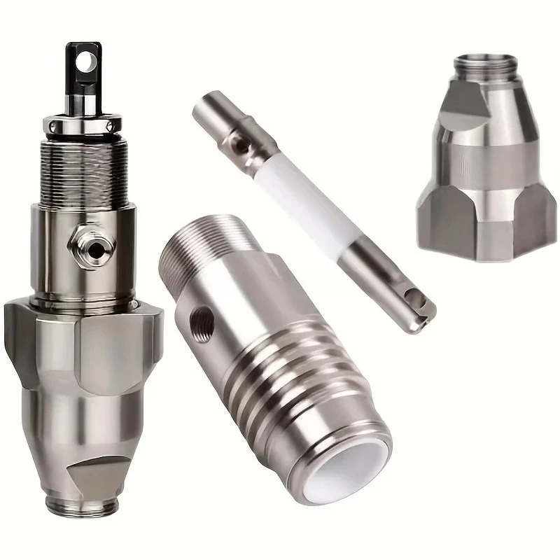 

For 390 395 490 495 Airless Paint Pump Assembly Replacement Parts - European and American Standard Connector Threads