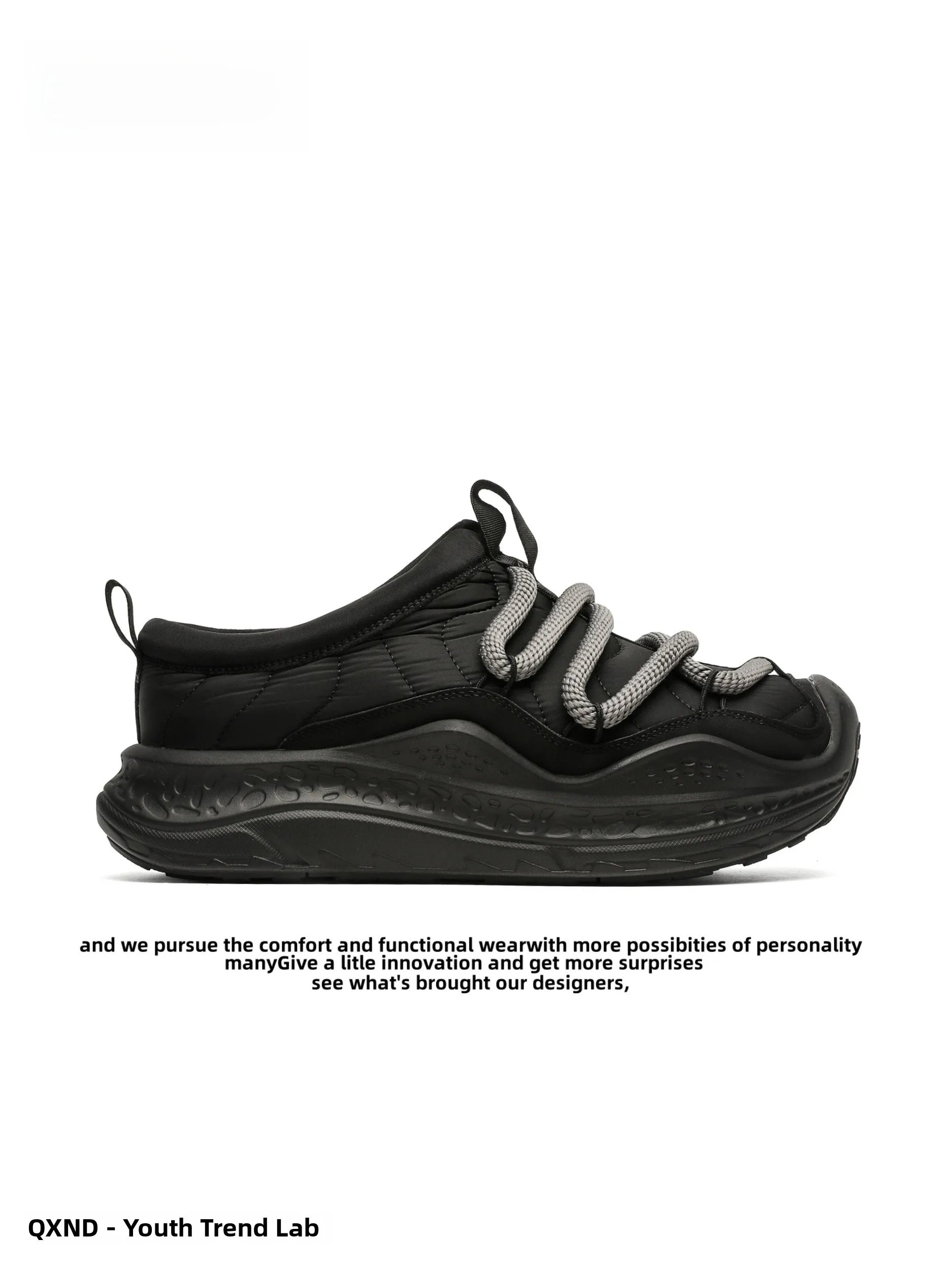 

Casual Running oes Outdoor Thi Bot Heightening Men Women Leisure Sports oes Cotton Padded Slip-On round Toe Rubber Sole