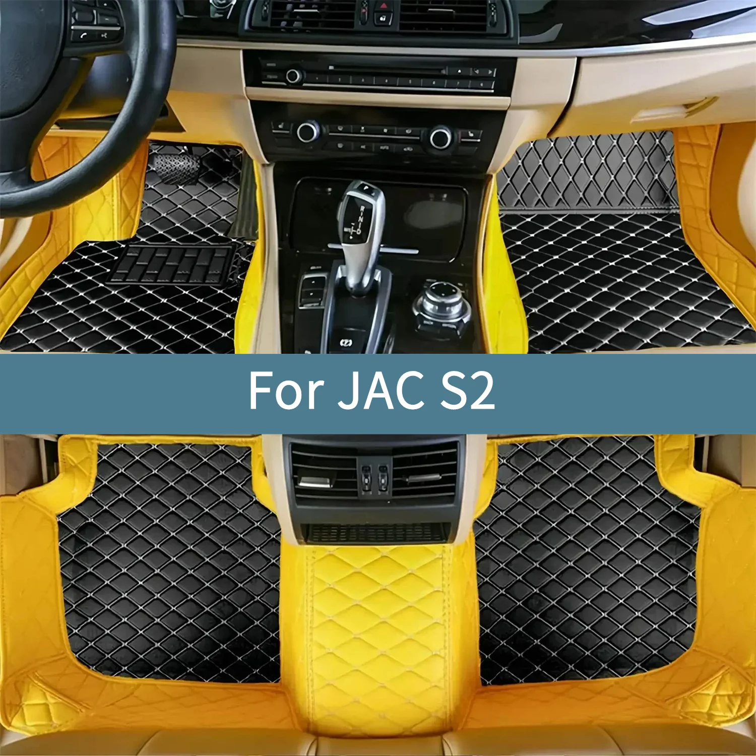

Car Floor Mats For JAC S2 2020 2021 2022 2023 2024 2025 2026 Floor Mats For Cars Waterproof Full Set Mat Accessories