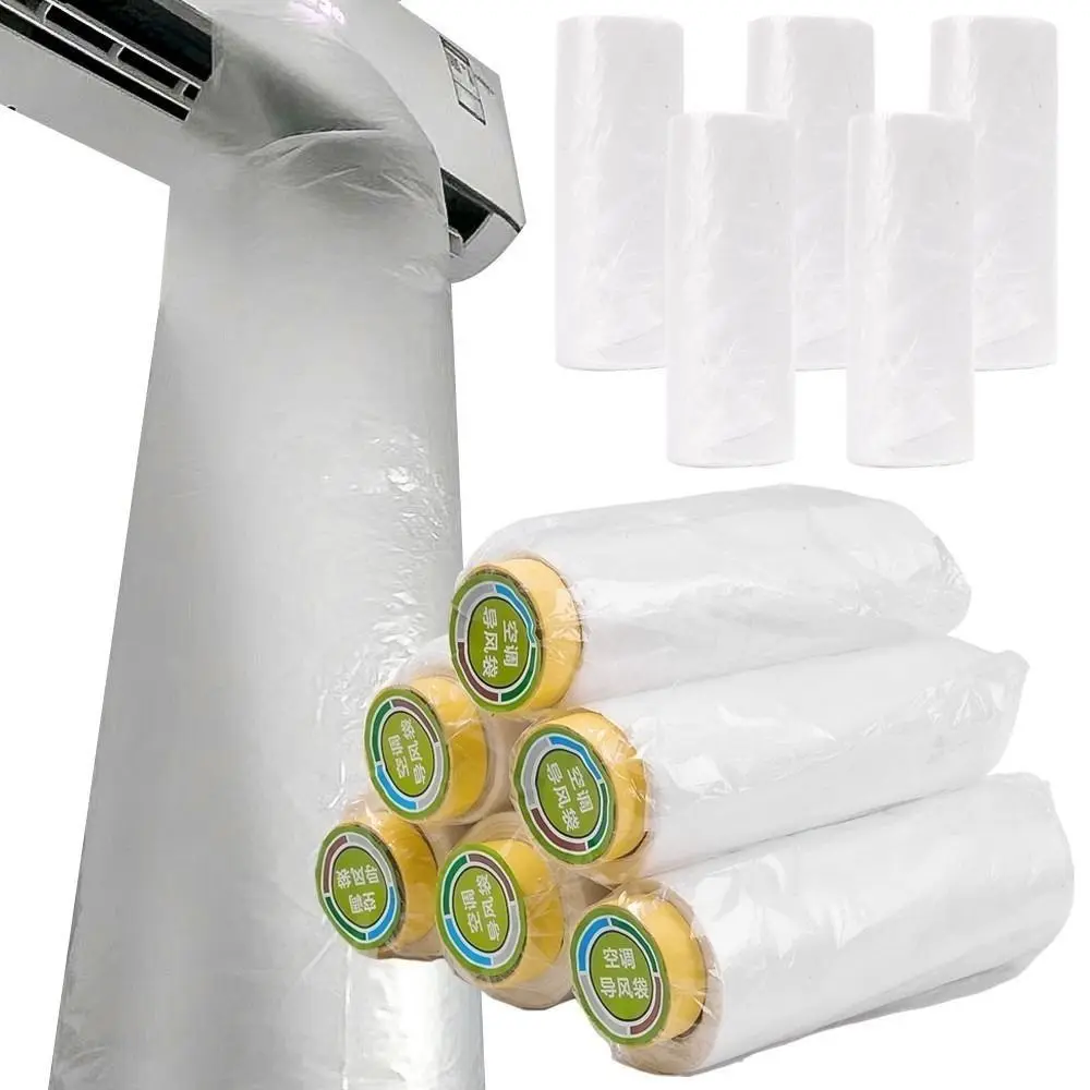 

8/10/15/20M Air Conditioner Extended Bag Plastic Summer Cooling Air Conditioner Blowing Guide Flexible Conveyor Air Pipe