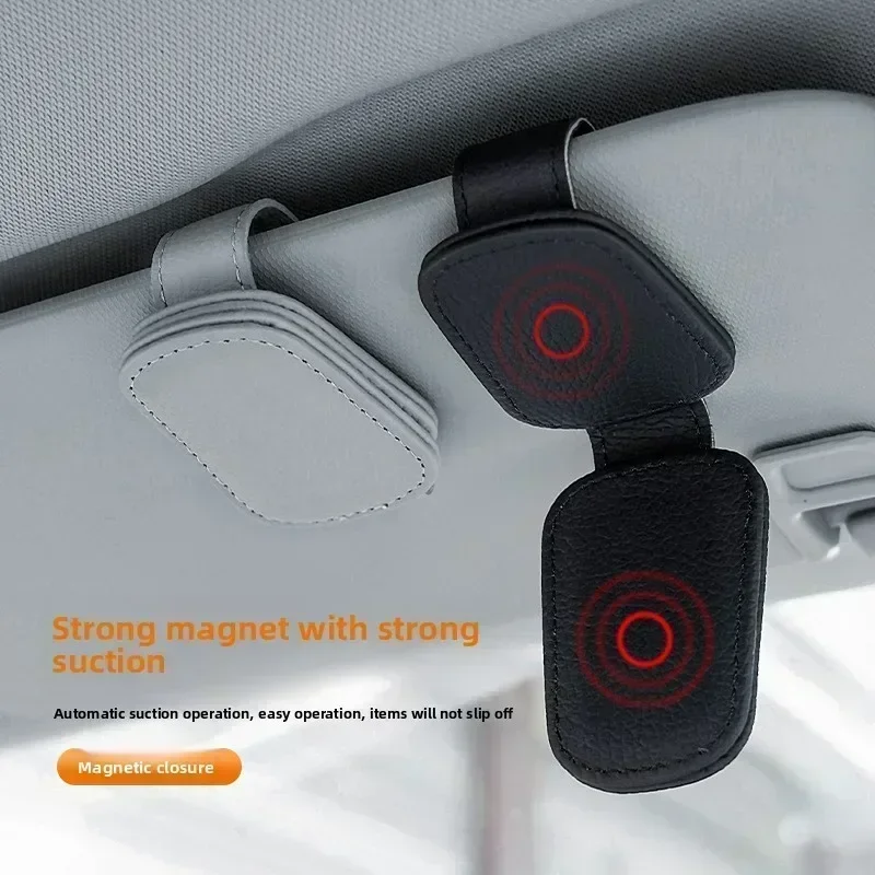 

Car Glasses Leather Eyeglasses Clip For Acura RDX Integra TLX CDX MDX RDX ZDX ILX Auto Accessories ZDX TSX NSX etc