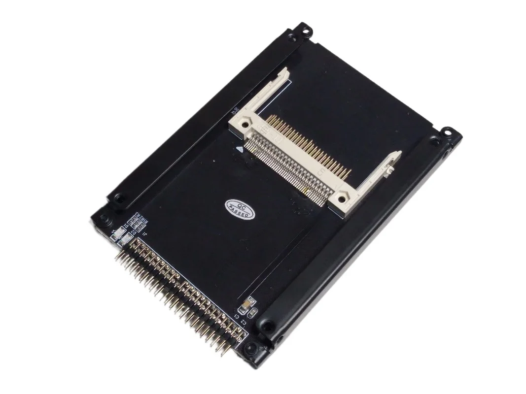 

Dual CF To IDE Hard Disk Adapter Card 2 CF Card To 2.5 Inch 44-pin IDE Replacement Hard Disk, Bracket Model
