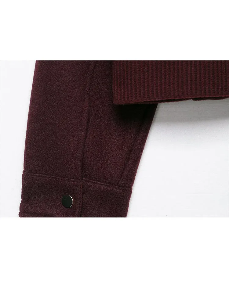 HH Vrouwen 2025, Nieuwe Mode Veelzijdige Ronde Hals Korte Jas Vrouwelijke Temperament High Street Casual Rits Lange Mouw Jas