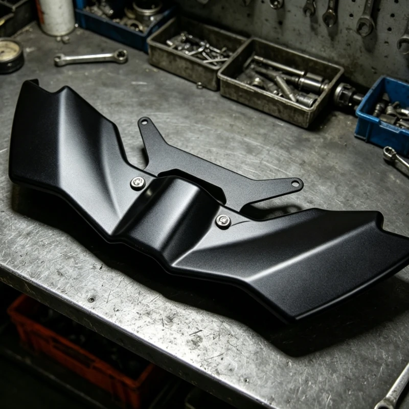 M76E Frontverkleidung Bereich Panel ABS Schnabel Spoiler mit Halterung Set für CB1000 Street Bike Body Styling Projekte – Detail 1