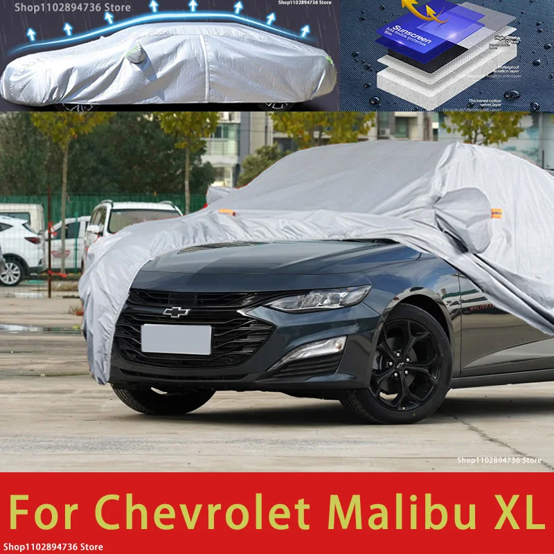 

For Chevrolet Malibu XL Car protective cover, sun protection, cooling protection, car clothing, car paint protection auto